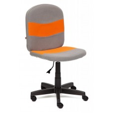 Кресло TETCHAIR STEP ткань, серый/оранжевый, С27/С23