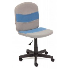 Кресло TETCHAIR STEP ткань, серый/синий, С27/С24