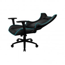 Кресло компьютерное игровое ThunderX3 UC5 Black-Cyan AIR, с подсветкой 7 цветов