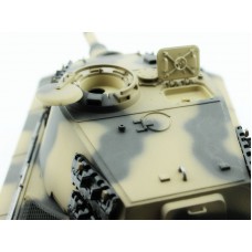 Радиоуправляемый танк Torro King Tiger (башня Henschel) 1/16 2.4G, ВВ-пушка, деревянная коробка