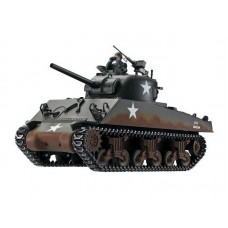 Радиоуправляемый танк Torro Sherman M4A3, 1/16 2.4G, ВВ-пушка, деревянная коробка