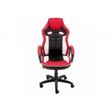 Компьютерное кресло WOODVILLE Anis черное / красное / белое