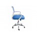 Компьютерное кресло WOODVILLE Ergoplus белое/голубое