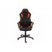 Компьютерное кресло WOODVILLE Leon черное/оранжевое
