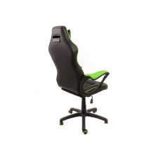 Компьютерное кресло WOODVILLE Leon черное/зеленое
