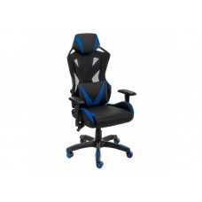 Компьютерное кресло WOODVILLE Markus черное / синее