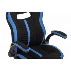Компьютерное кресло WOODVILLE Plast черный / голубой