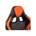 Компьютерное кресло WOODVILLE Racer черное/оранжевое