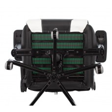 Кресло игровое Zombie VIKING TANK черный/синий/белый искусственная кожа с подголов.