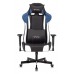 Кресло игровое Zombie VIKING TANK черный/синий/белый искусственная кожа с подголов.